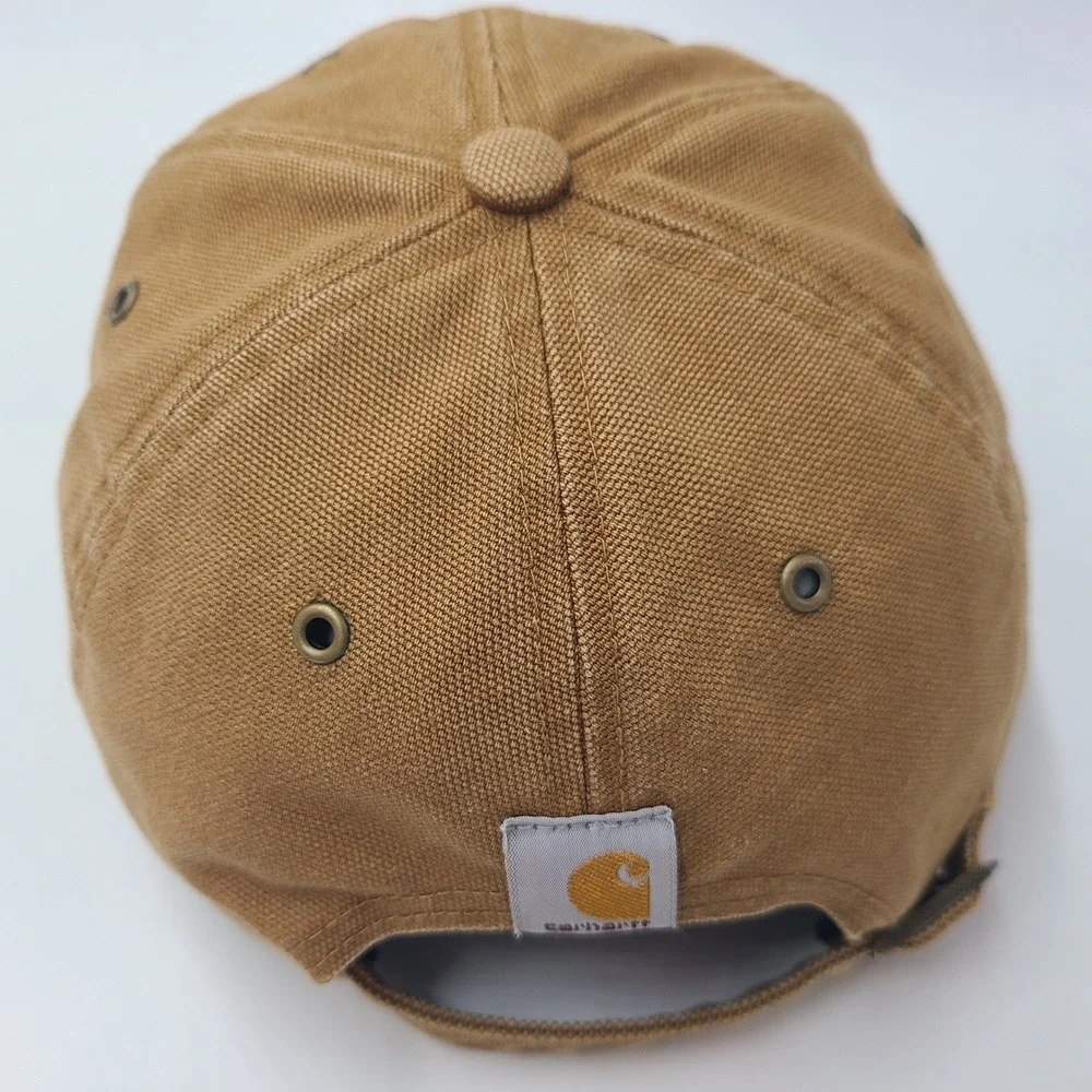 Las Vegas Raiders Hat Strapback Carhartt 47 Brand Brown NFL Oakland Canvas‎ Men